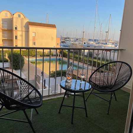 T3 Expo Sud-Est - Parking - Piscine - Clim - Wifi Gruissan Exterior foto