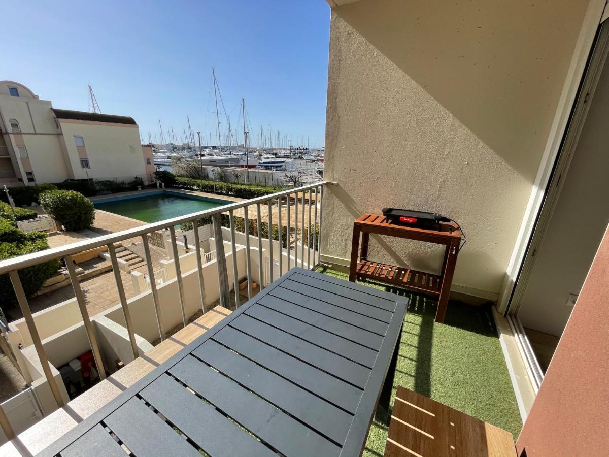 T3 Expo Sud-Est - Parking - Piscine - Clim - Wifi Gruissan Exterior foto